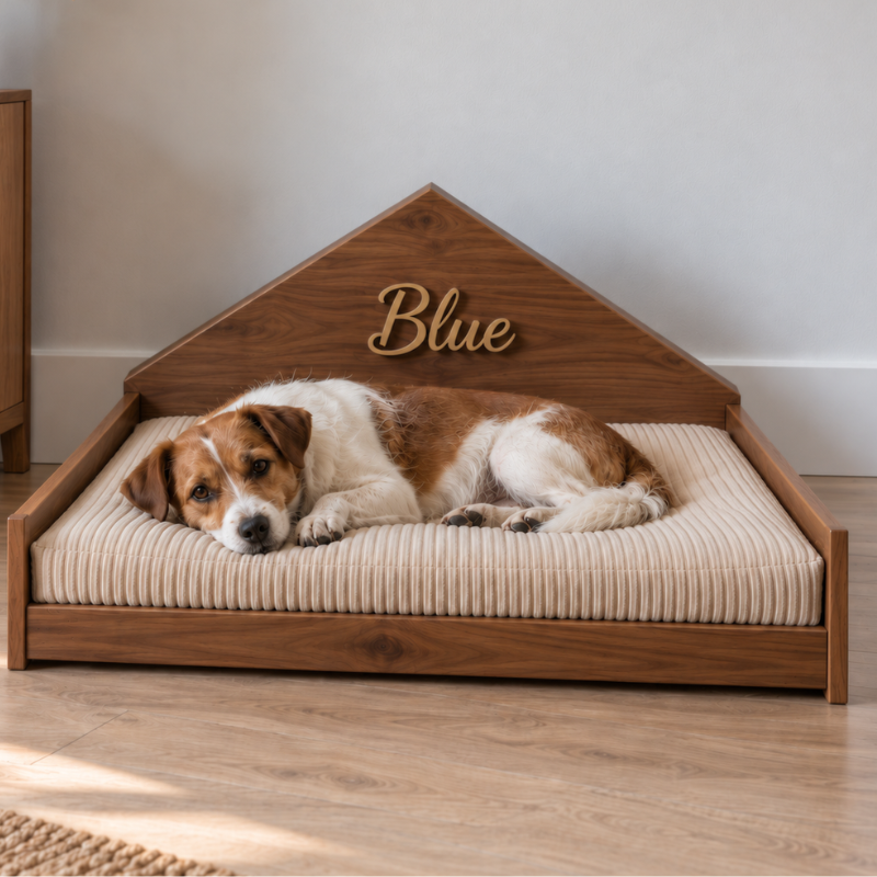 Lit personnalisé - Chien et chat
