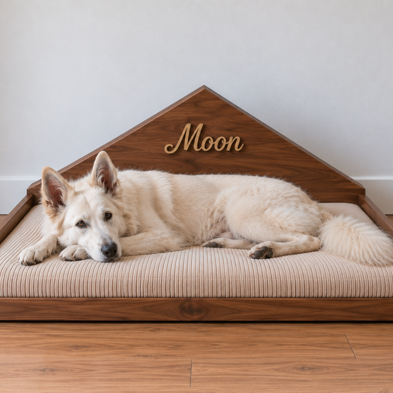 Lit personnalisé - Chien et chat