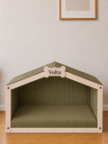 Cabane pour chien personnalisée en bois